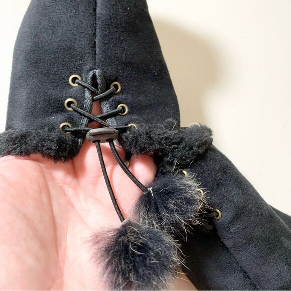 NWT Fjallprodukter AB Fingerless Faux Fur Adjustable Gloves - Picture 7 of 9